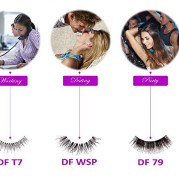 Eyelashes Handmade False Eyelashes (No Glue) - Picture 2 of 6